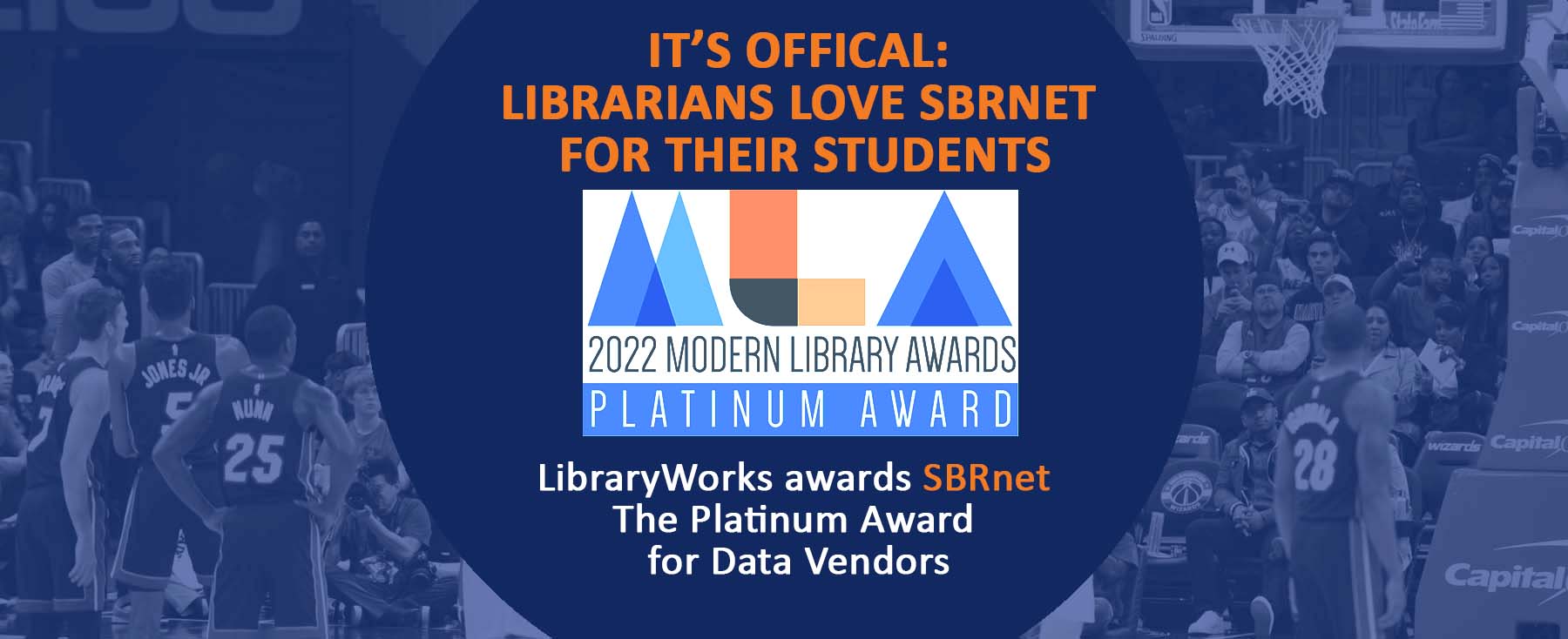 SBRnet Wins MLA Platinum Award